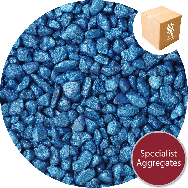 Rounded Gravel - Starburst Blue